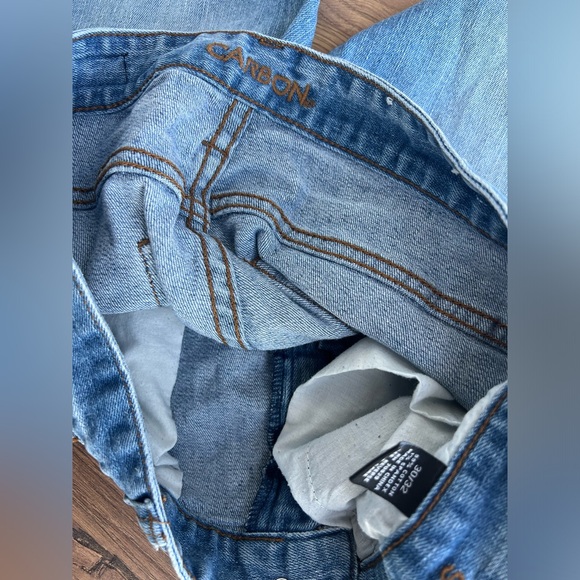 Carbon Jeans | Men’s Mid Rise Slim Straight Freedom Flex Jeans size 30/32 - Picture 3 of 3